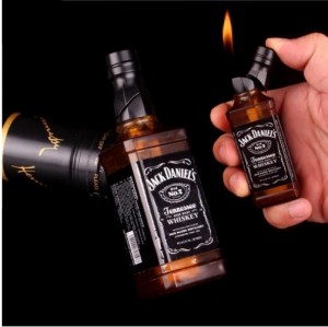 Bật lửa sáng tạo mô hình chai rượu Jack Daniels No.7